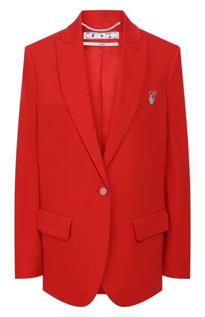 Жакет из смеси хлопка и вискозы OFF-WHITE, арт. 0WEF032S20FAB0022508, фото 1