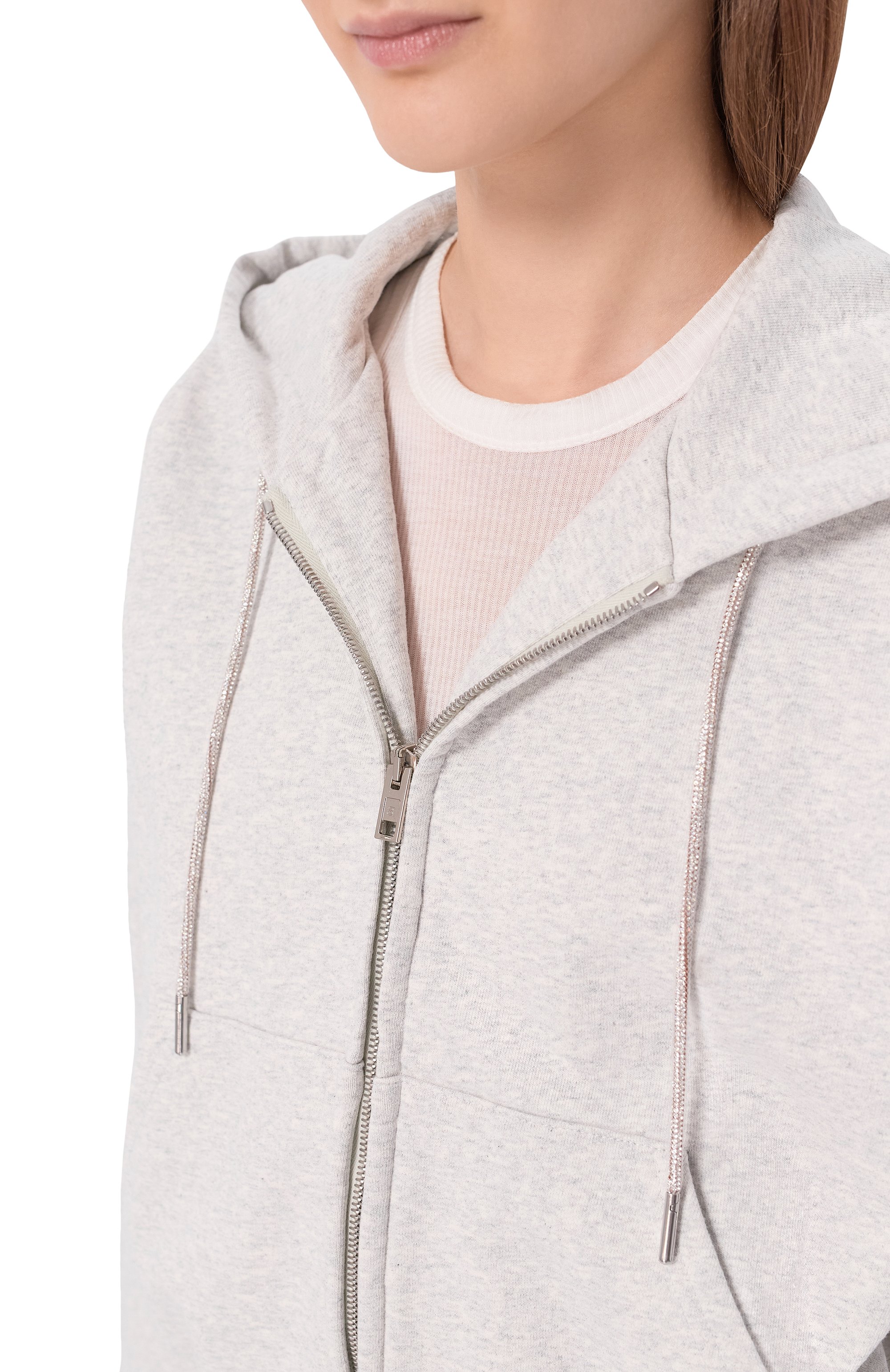 Хлопковая толстовка ALEXANDER WANG, арт. 1CC2262779, фото 5