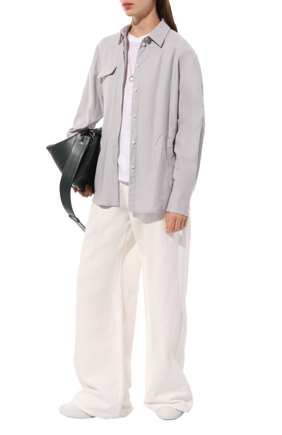 Рубашка из шерсти и кашемира AND THE BRAND, арт. SH001-2007-931-S24, фото 2