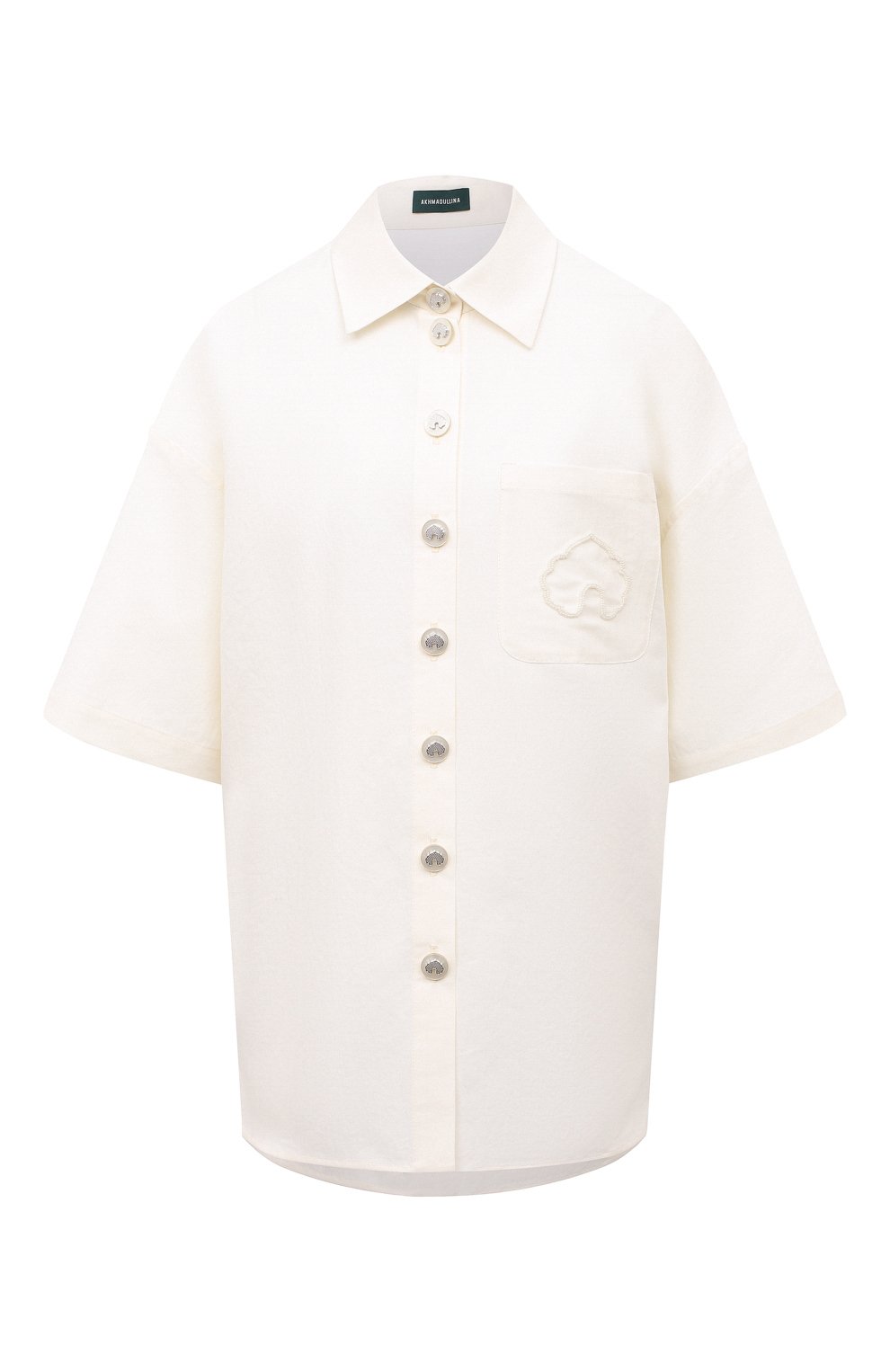 Рубашка из хлопка и шелка AKHMADULLINA, арт. 1122.2JT305/C001, фото 1
