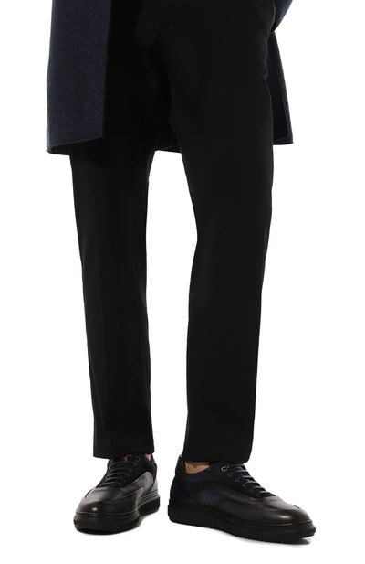 Кожаные кеды W.GIBBS, арт. 0325003/PIPER/CAM0SCI0 RAIN W00LEN, фото 3