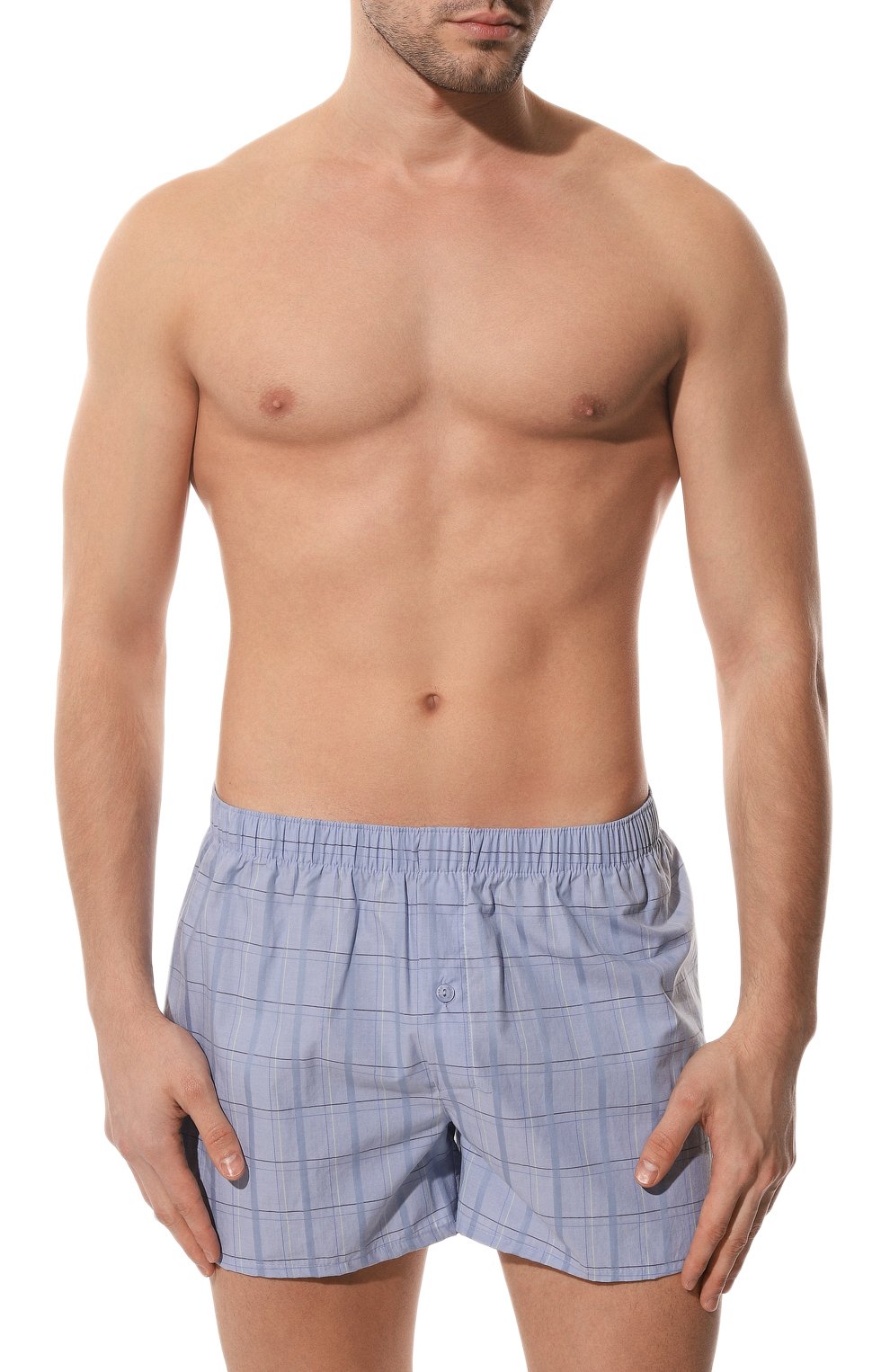 Хлопковые боксеры HANRO сиреневого цвета по цене 7880 руб., арт. 074013., фото 2 Хлопковые боксеры HANRO, арт. 074013., фото 2