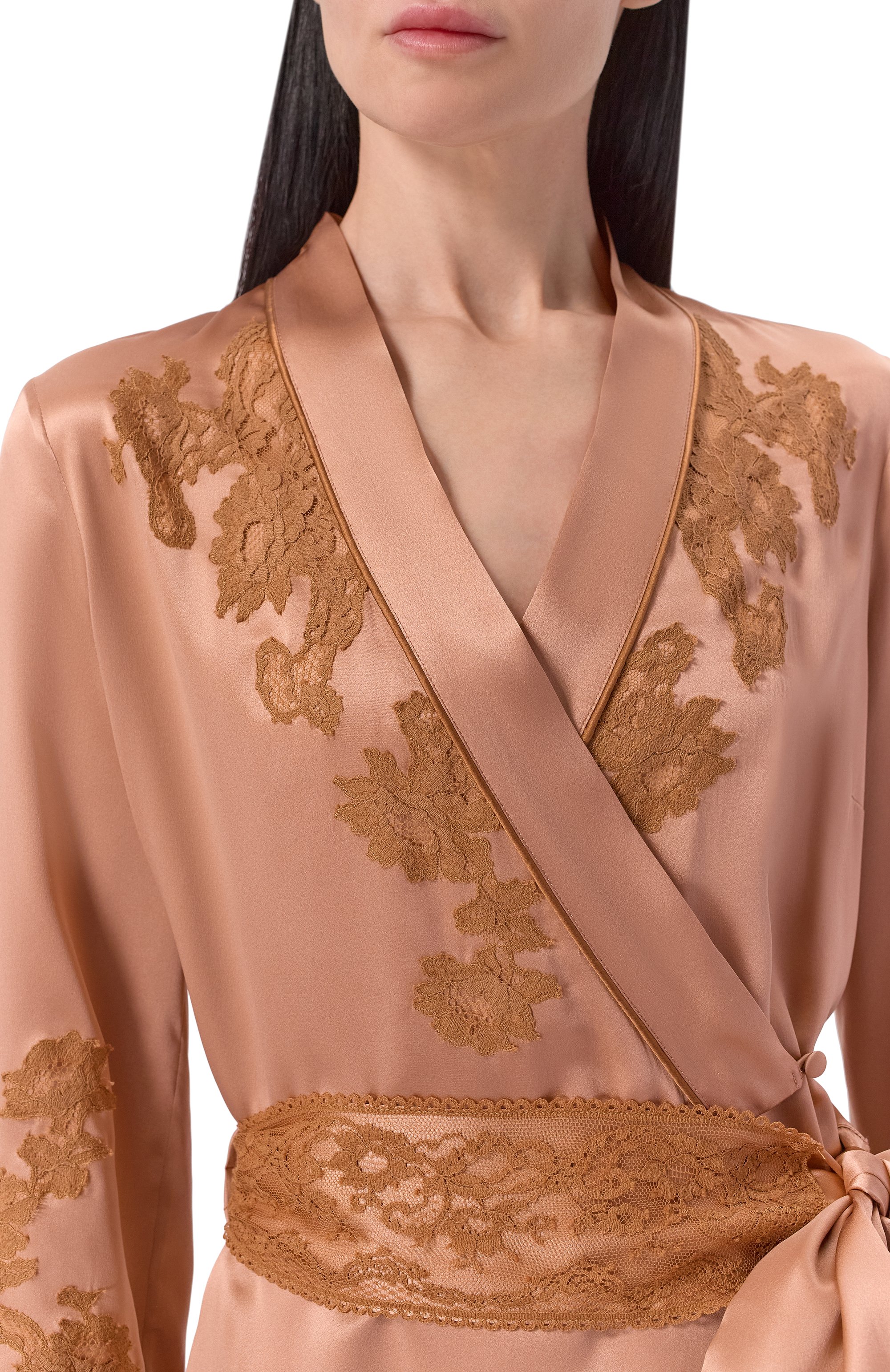 Шелковый халат MARJOLAINE, арт. 3CAM2001, фото 4