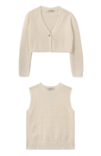 Комплект из кардигана и жилета TWINSET, арт. 242GJ3211