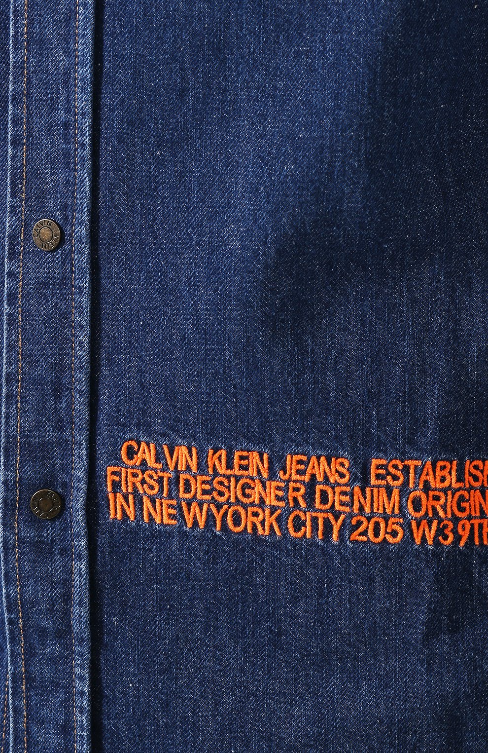 Джинсовая рубашка EST.1978 CALVIN KLEIN JEANS, арт. J70J700071, фото 5