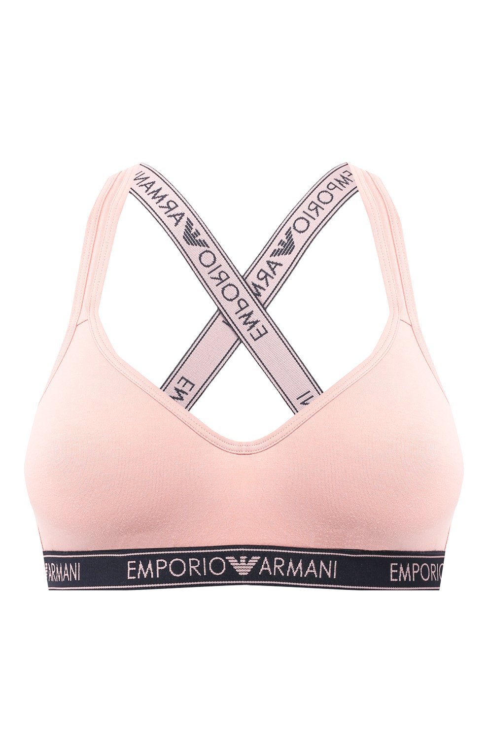 Хлопковый бюстгальтер EMPORIO ARMANI, арт. 163995/9A317, фото 1