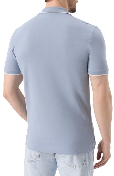 Хлопковое поло HUGO, арт. 50467344, фото 4