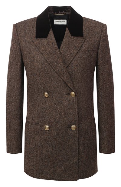 Женский шерстяной жакет SAINT LAURENT, арт. 638616/Y8B22