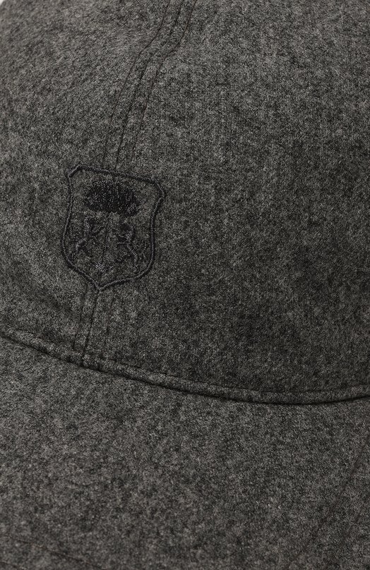 Шерстяная бейсболка Corneliani 940500-9429208 Серый  940500-9429208 Фото 4