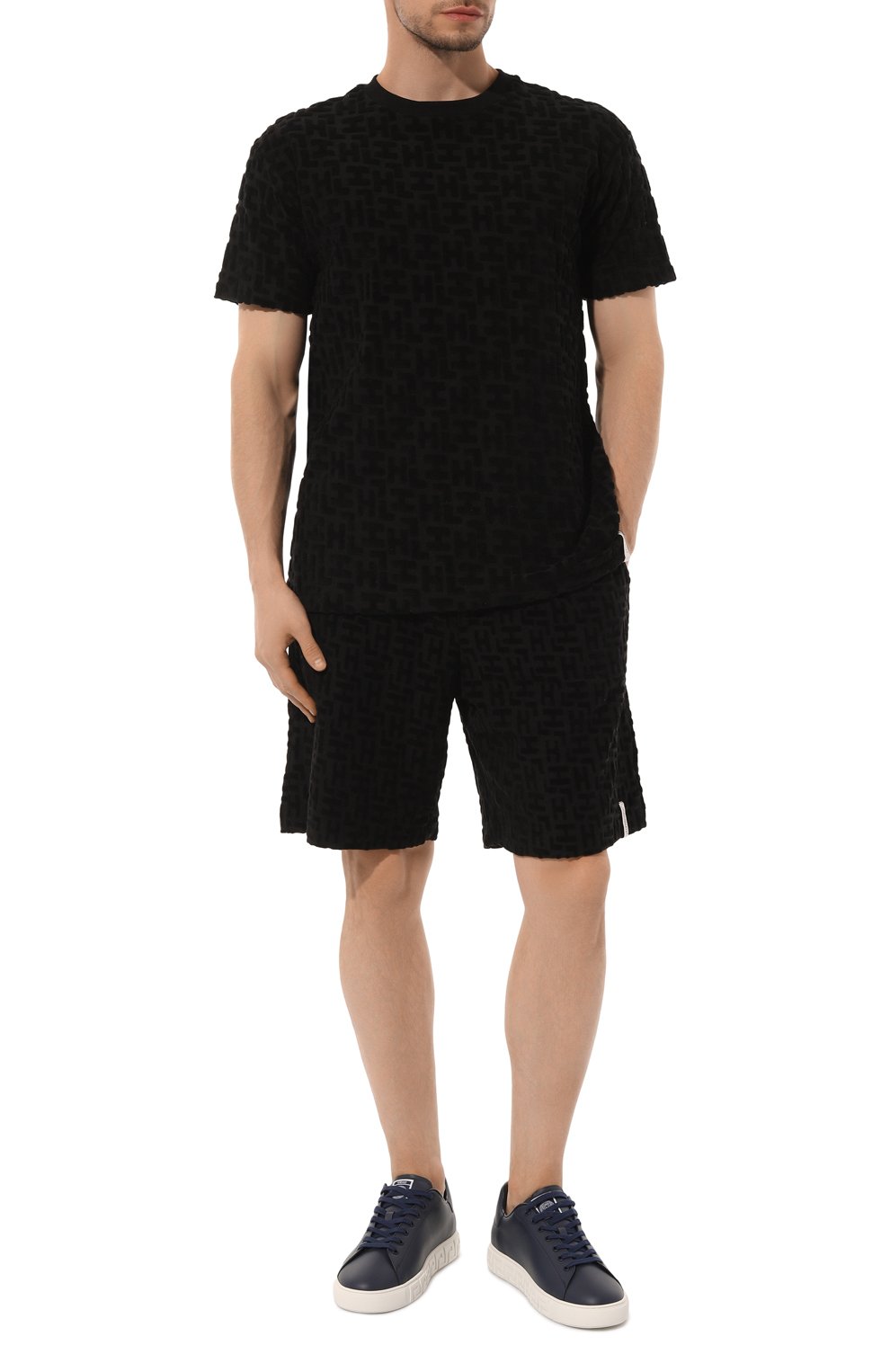 Кеды из экокожи greca VERSACE, арт. 1014460/1A09608, фото 2