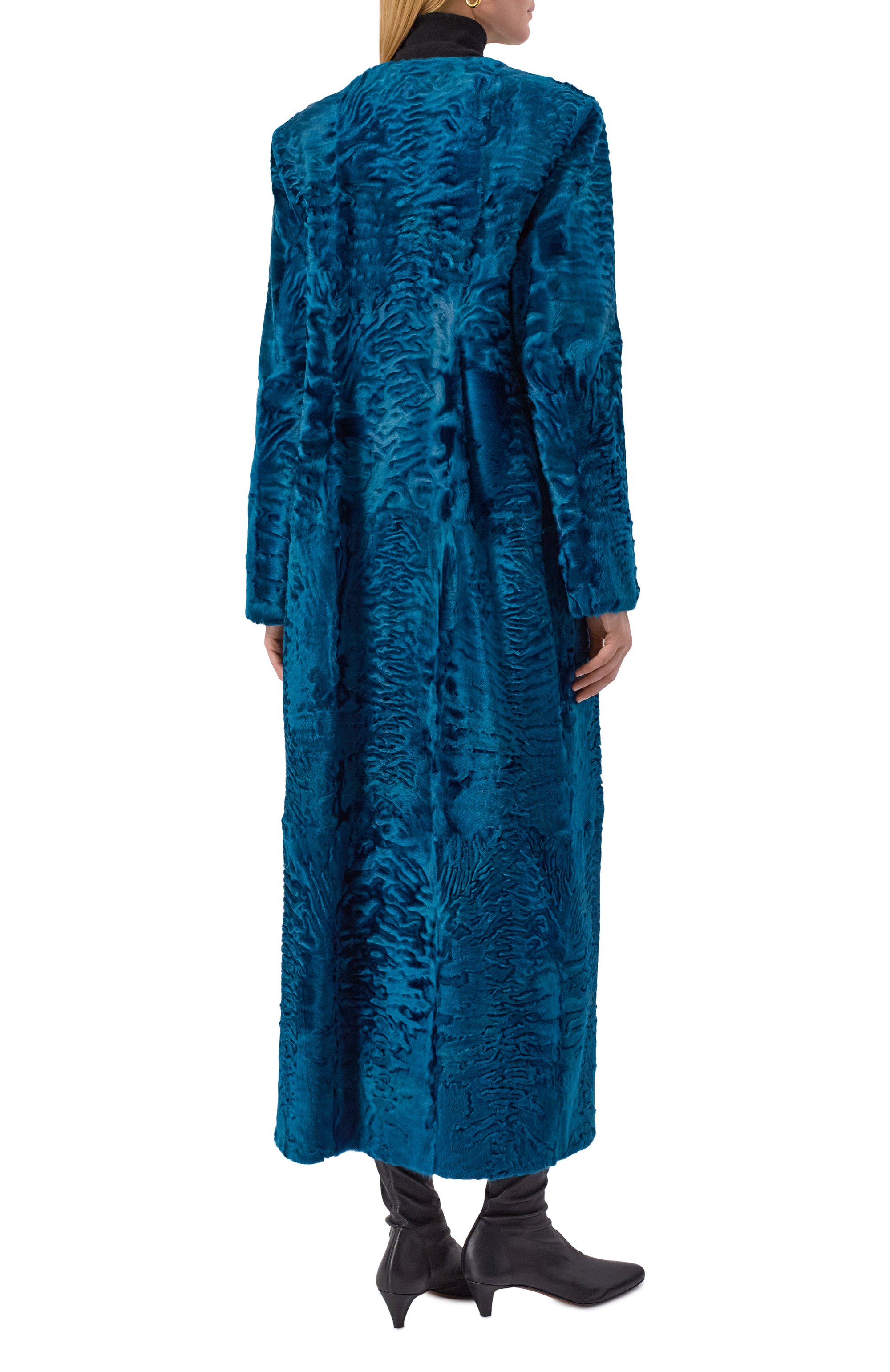 Шуба из свакары РУССКИЙ МЕХ, арт. 102 H, фото 4