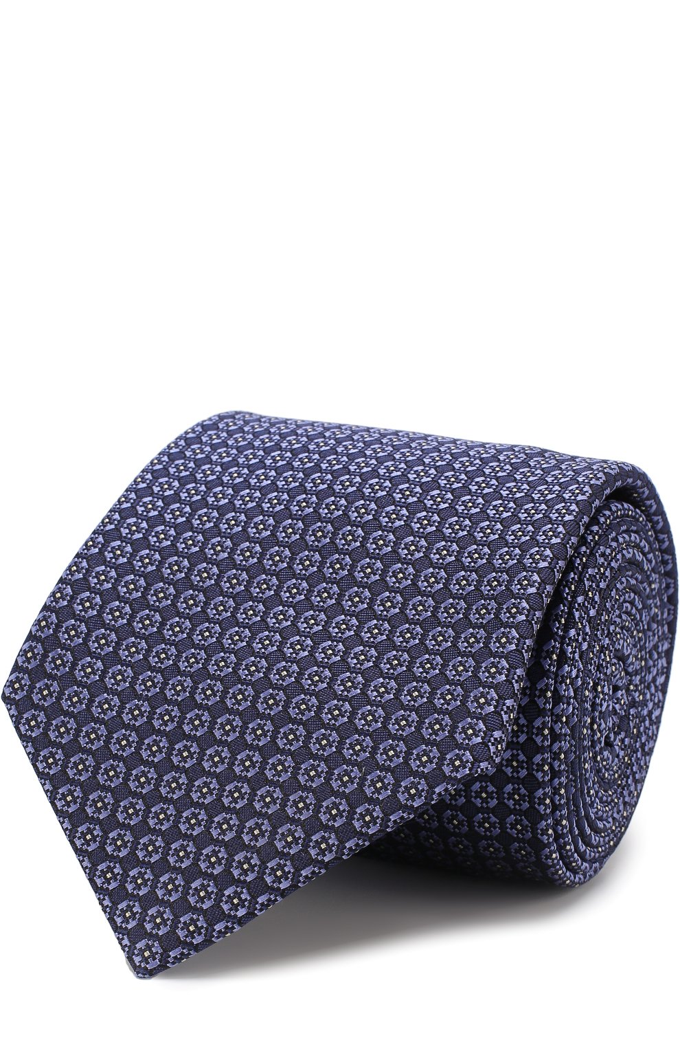 Шелковый галстук с узором BRIONI, арт. 062I00/07430, фото 1