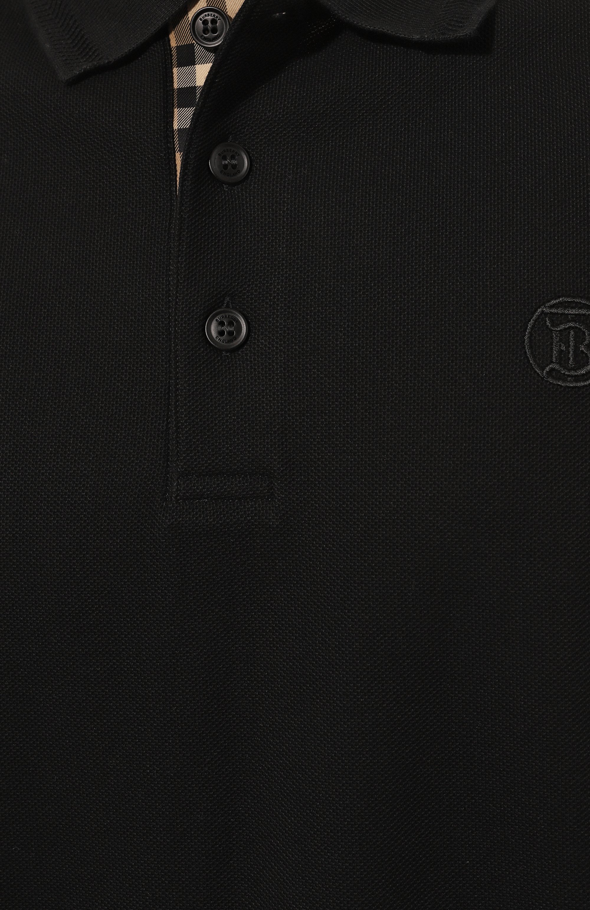 Хлопковое поло BURBERRY, арт. 8055228, фото 5