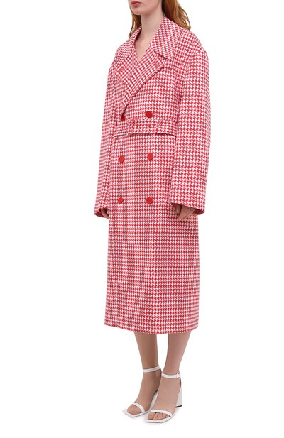 Пальто BALENCIAGA красного цвета по цене 213500 руб., арт. 626569/TIP05, фото 3 Пальто BALENCIAGA, арт. 626569/TIP05, фото 3