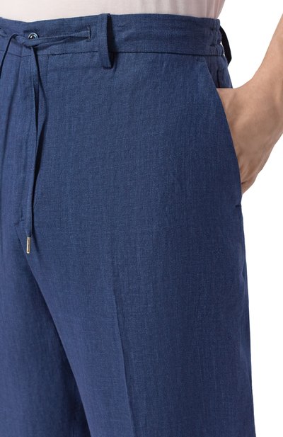 Льняные брюки ANDREA CAMPAGNA, арт. C0VENTSLFSAC/300118, фото 5