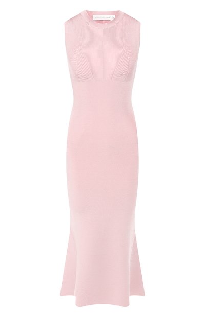 Женское платье из вискозы VICTORIA BECKHAM, арт. DR KNT 6706 PSS19 NEEDLE CHANGE SIG