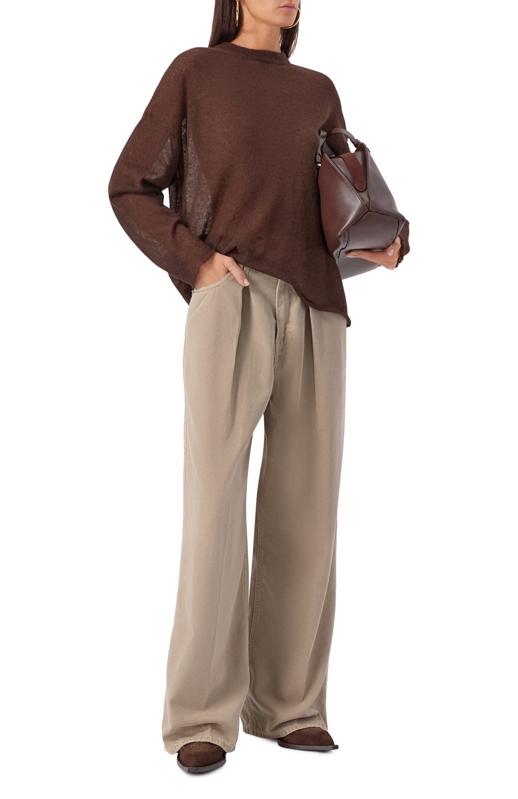 Шерстяной пуловер HAIKURE, арт. HEW07091MC067PX, фото 2