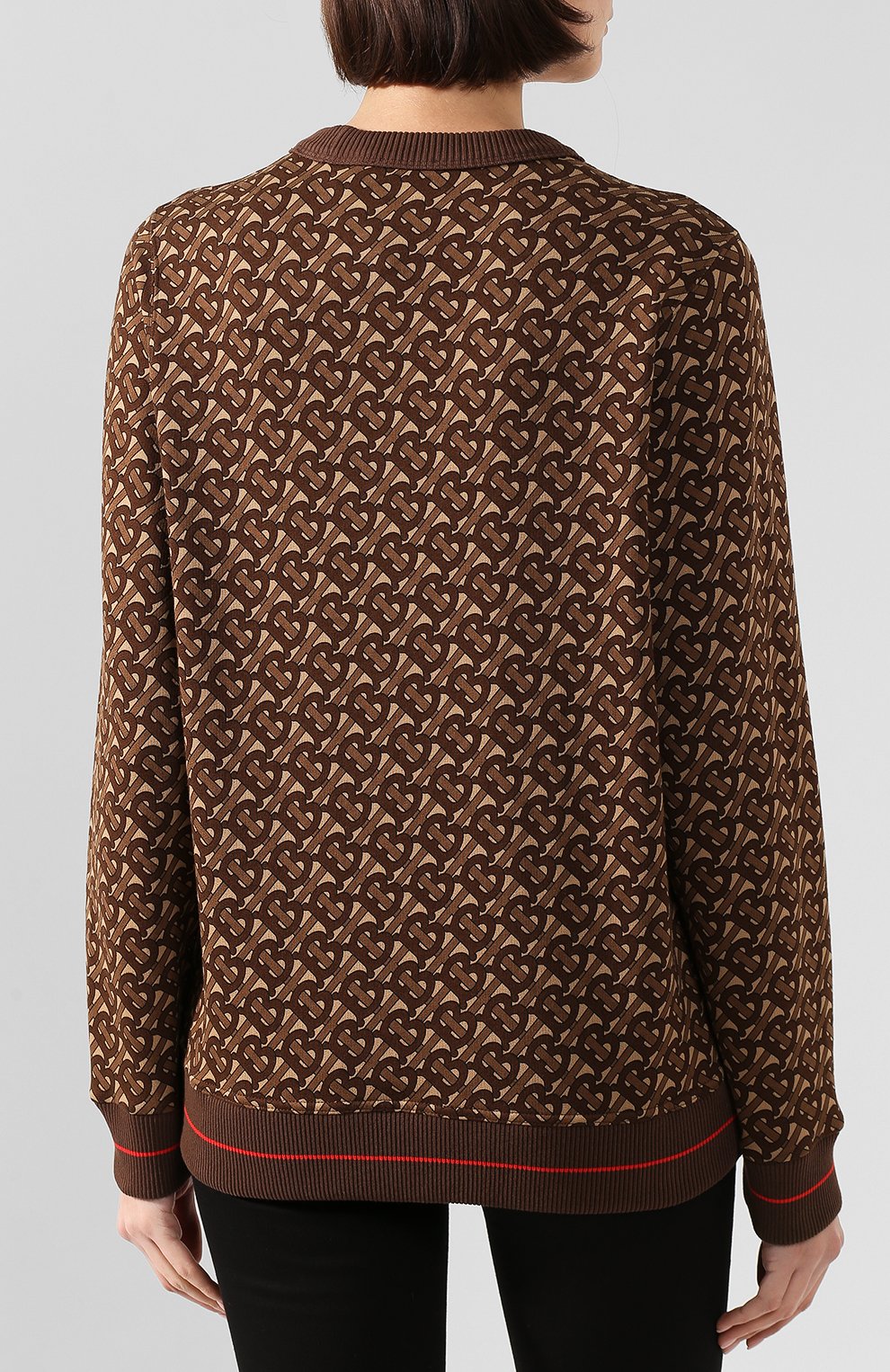 Хлопковый свитшот BURBERRY, арт. 8018453, фото 4
