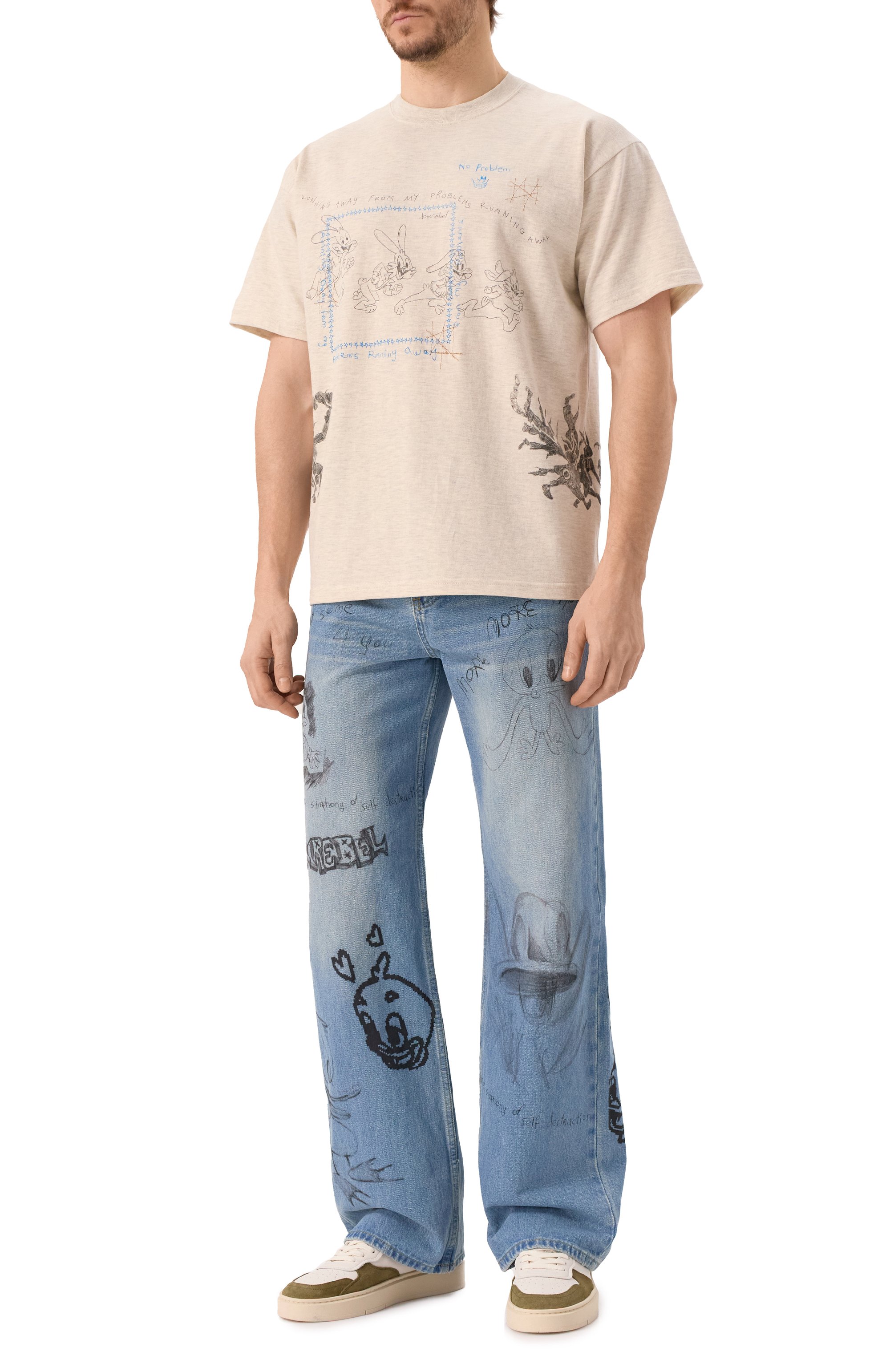 Джинсы DOMREBEL, арт. BEAKER/B00TCUT JEANS, фото 2