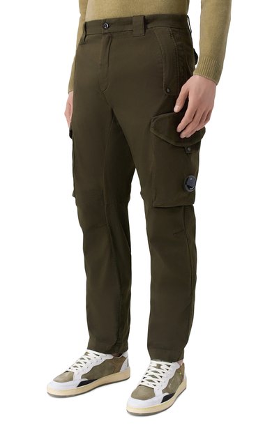 Хлопковые брюки-карго C.P. COMPANY, арт. RSCMPA744A/005694G, фото 3