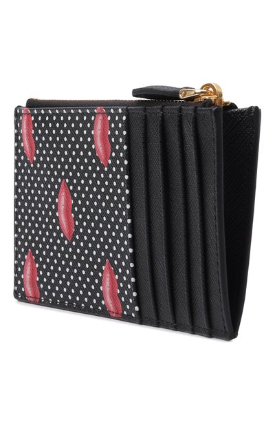Женский кожаный футляр для кредитных карт PRADA, арт. 1MC086/2IGZ