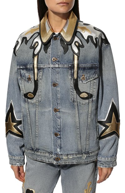 Джинсовая куртка MIU MIU, арт. GWB143-10RI-F0013, фото 3