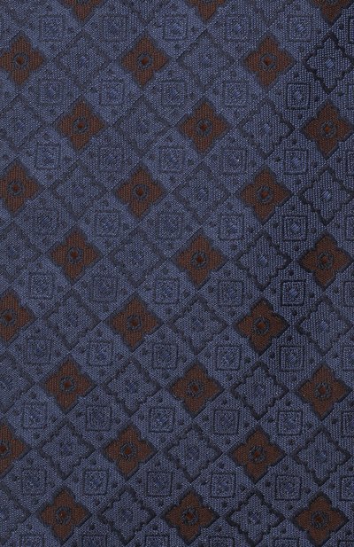 Шелковый галстук CANALI синего цвета по цене 17900 руб., арт. 18/HJ03084, фото 3 Шелковый галстук CANALI, арт. 18/HJ03084, фото 3