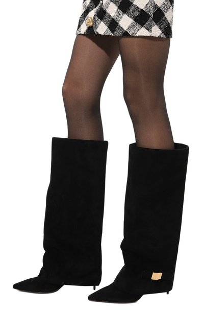 Замшевые сапоги uma 75 BALMAIN, арт. DN0TA037/LCTA, фото 3