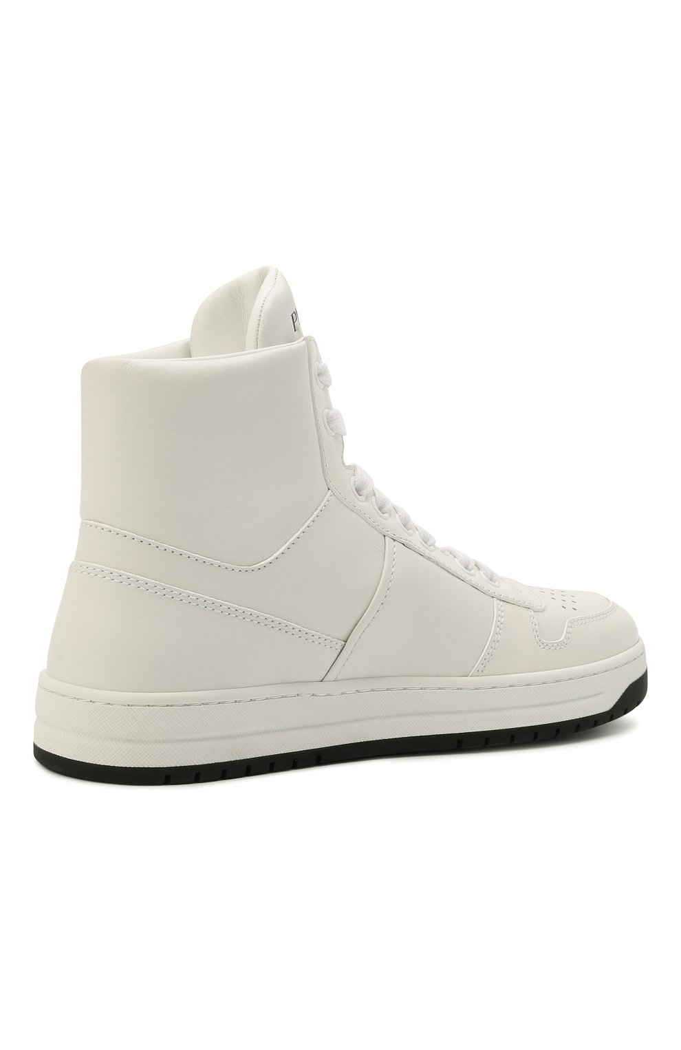 Кожаные кеды PRADA, арт. 1T793M-3LJ6-F0964-030, фото 5