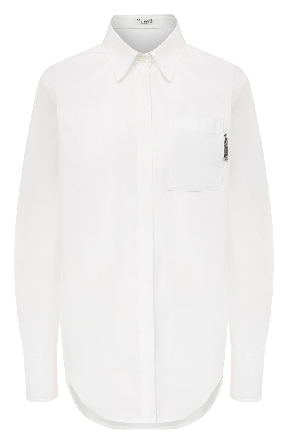 Хлопковая рубашка BRUNELLO CUCINELLI, арт. MP091MF106, фото 1