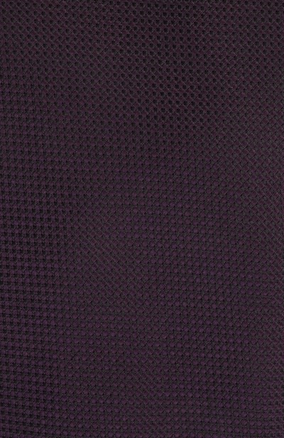 Шелковый галстук ZEGNA темно-фиолетового цвета по цене 19950 руб., арт. Z3D00T/1XW, фото 4 Шелковый галстук ZEGNA, арт. Z3D00T/1XW, фото 4