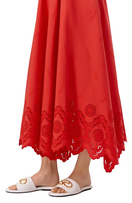 Кожаные шлепанцы Surge Sergio Rossi B11380/MMVN13 Белый  B11380/MMVN13 Фото 2