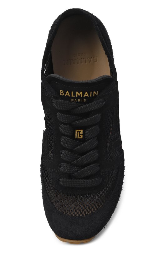 Текстильные кроссовки Racer 45 Balmain GN1VI761/THCM Чёрный  GN1VI761/THCM Фото 6