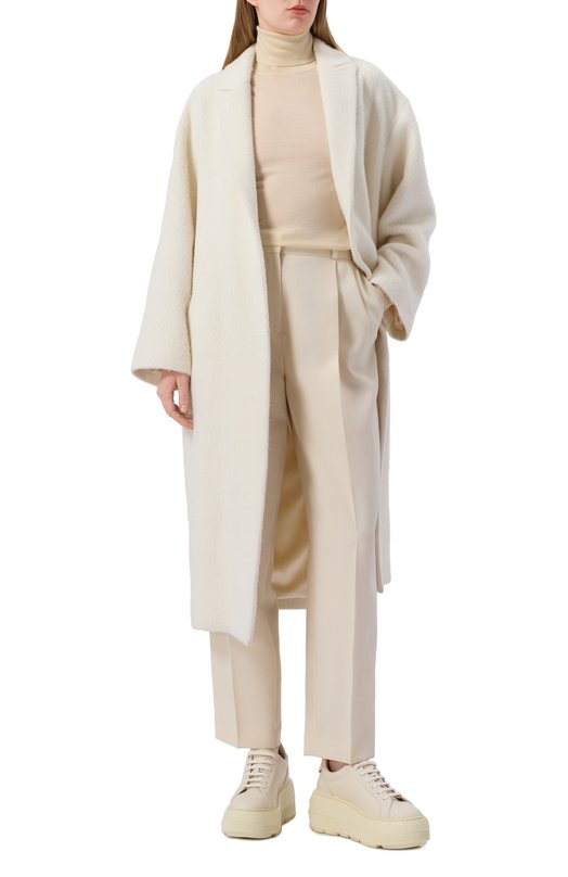 Кожаные кеды Nexus Casadei 2X894U0701/SALEN Кремовый  2X894U0701/SALEN Фото 3