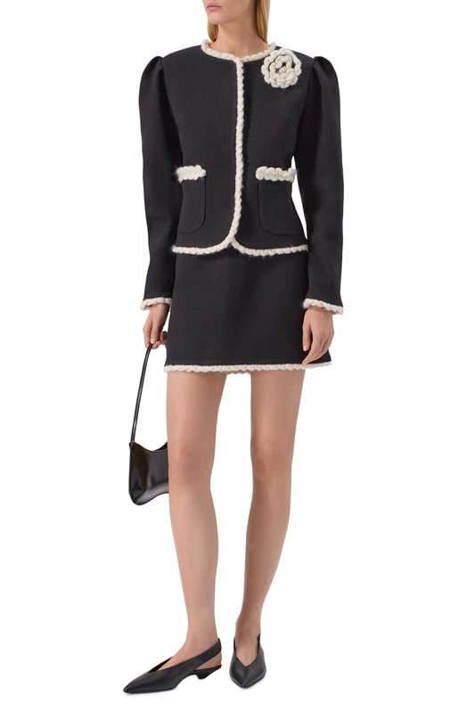 Кожаные туфли Beak 25 Sergio Rossi B13200/MMVN13 Чёрный  B13200/MMVN13 Фото 3