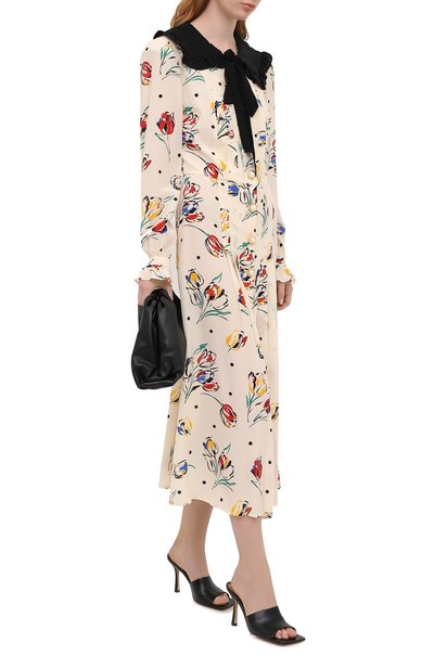 Шелковое платье ALESSANDRA RICH, арт. FAB2207-F2901, фото 2