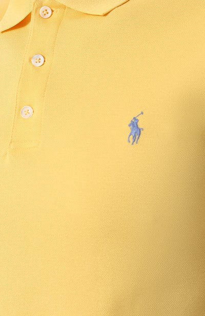 Хлопковое поло POLO RALPH LAUREN, арт. 710541705, фото 5