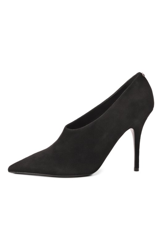 Замшевые туфли Le Salon 105 Valentino 5W0S0KT0/CAS Чёрный  5W0S0KT0/CAS Фото 4