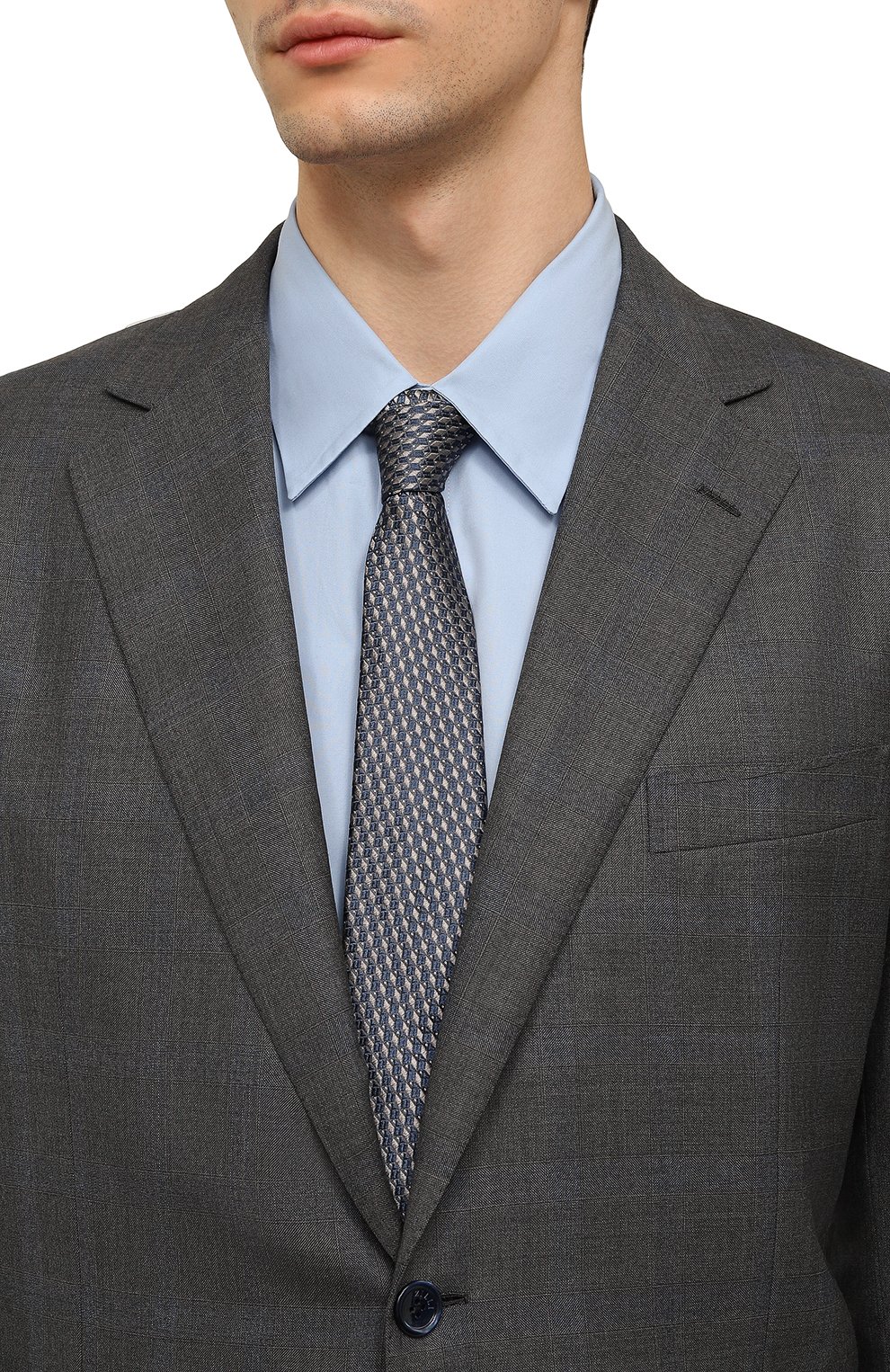 Шелковый галстук GIORGIO ARMANI, арт. 360054/3F927, фото 2