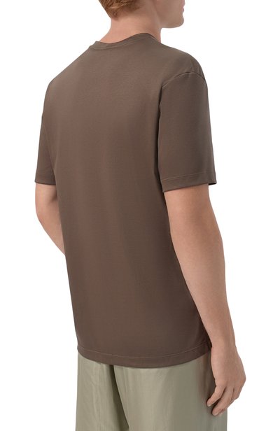 Хлопковая футболка GIORGIO ARMANI, арт. 6LSM90/SJTKZ, фото 4