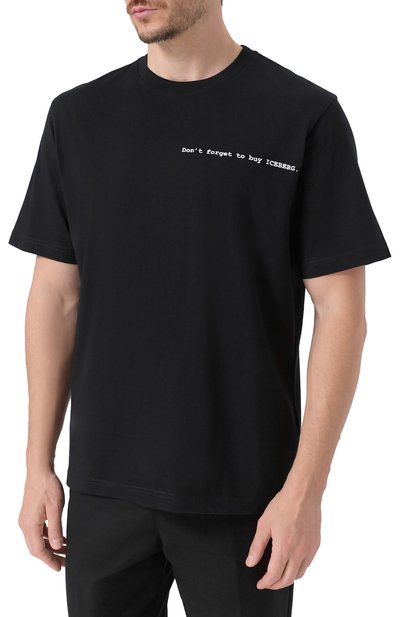 Хлопковая футболка ICEBERG, арт. F023/6327, фото 3