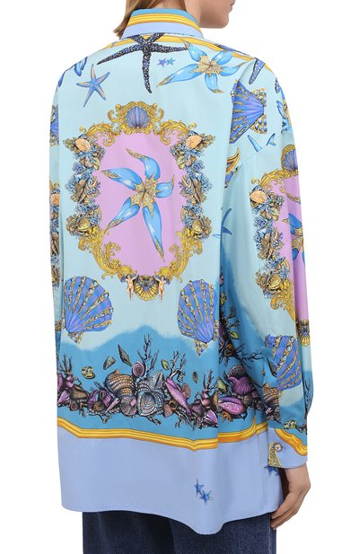 Хлопковая рубашка VERSACE, арт. A88869/1F00963, фото 4