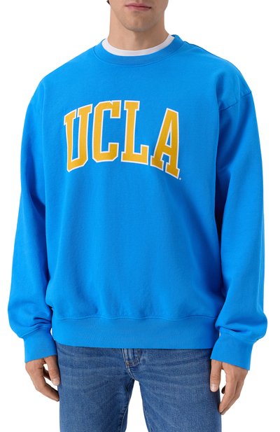 Хлопковый свитшот sporty & rich x ucla SPORTY AND RICH, арт. ST071615637BL116, фото 3