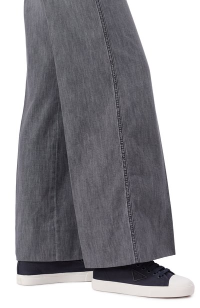 Текстильные кеды PRADA, арт. 1E958N/3T0B, фото 2