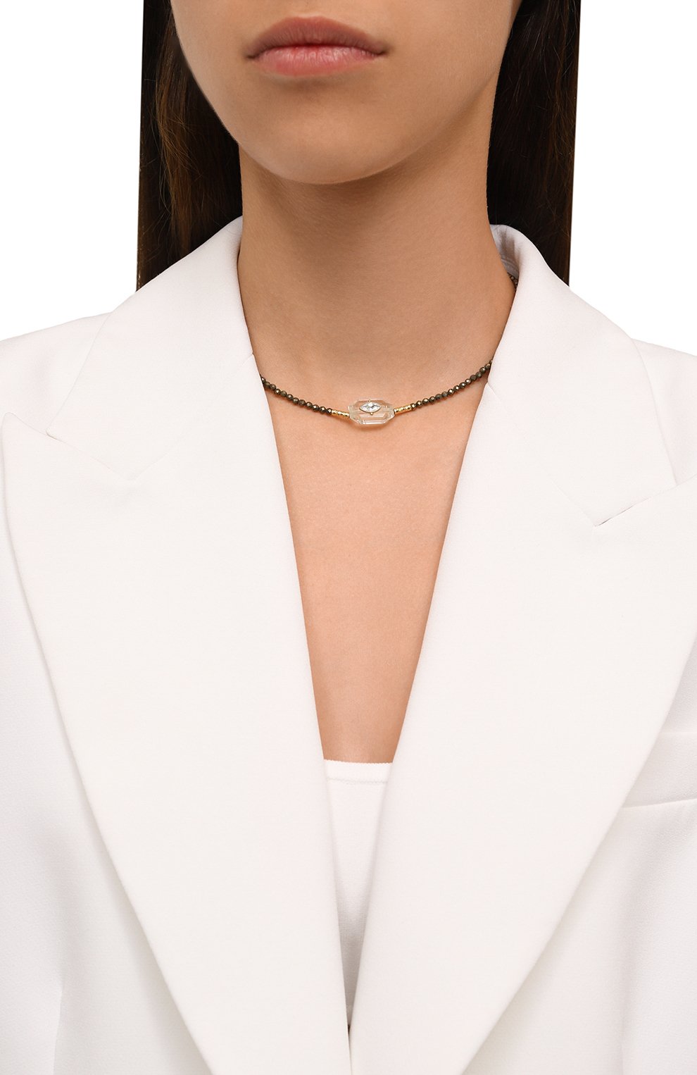 Колье HANKA_IN, арт. INS-CH-PYR-CRR-CZ-1M, фото 2