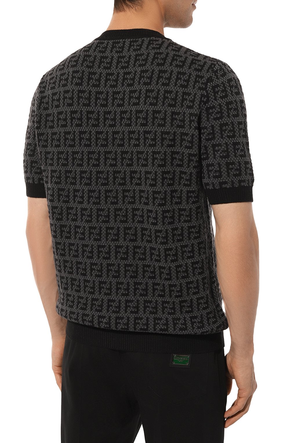 Джемпер из шерсти и хлопка FENDI, арт. FZX050/AKFS/F1HXU, фото 4