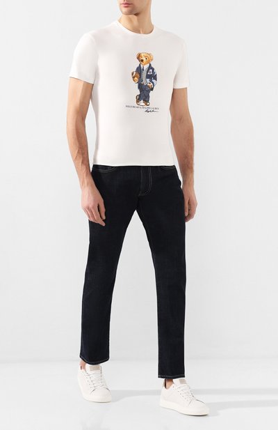 Хлопковая футболка POLO RALPH LAUREN, арт. 710782867, фото 2