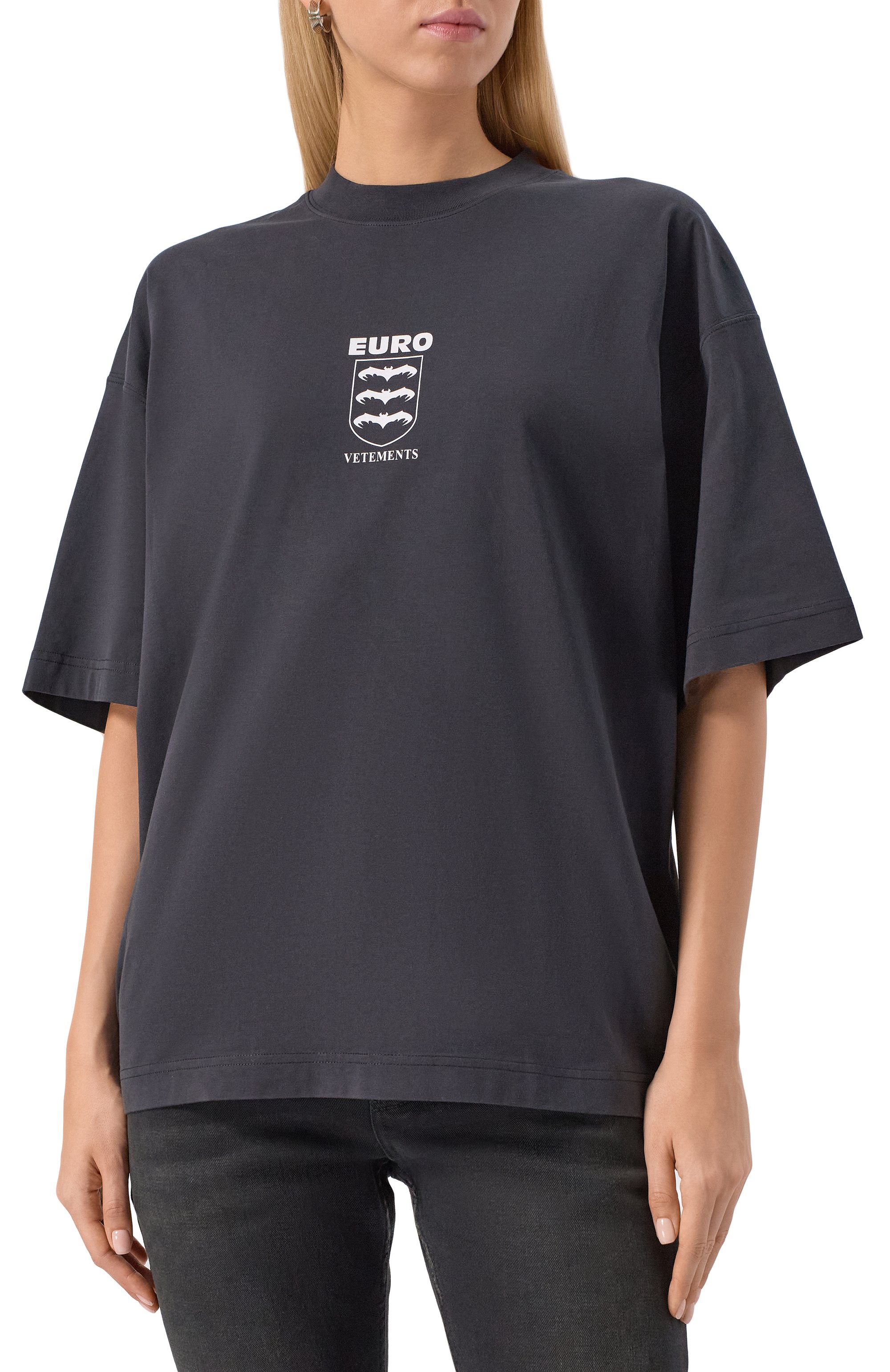 Хлопковая футболка VETEMENTS, арт. UH76TR650B, фото 6