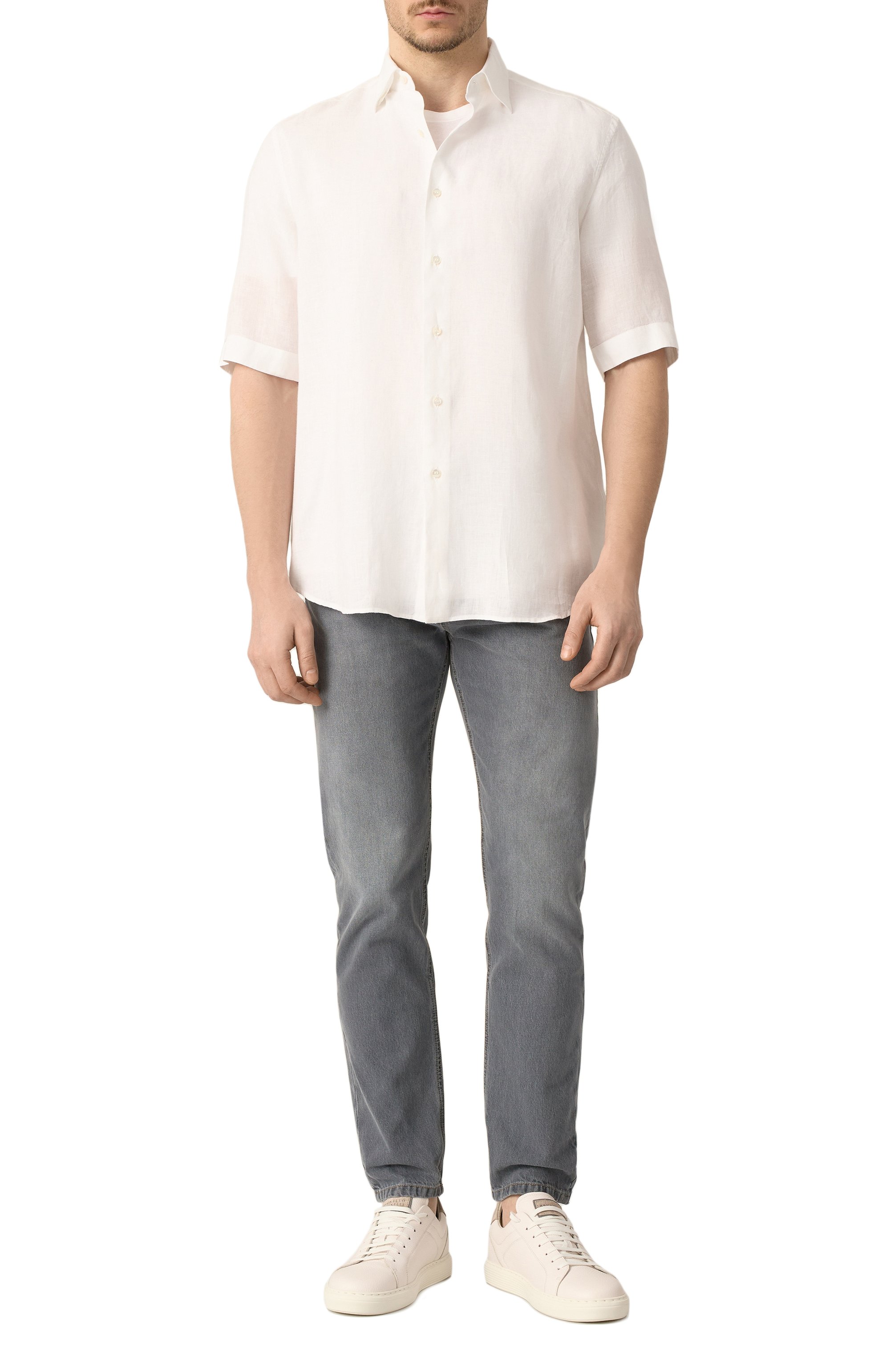 Льняная рубашка STEFANO RICCI, арт. MC007892/BX2922, фото 2