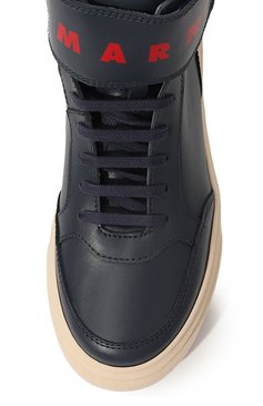 Высокие кеды из кожи MARNI, арт. 75343/36-40, фото 1